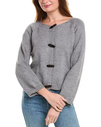 Colette Rose Cardigan In Grey