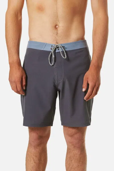 Katin Plank Surf Trunk In Black Wash In Black