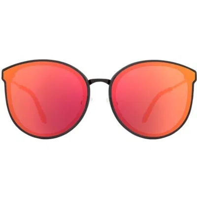 Spy Optics Black Oval Rose Mirror Unisex Sunglasses 6700000000009 In Black