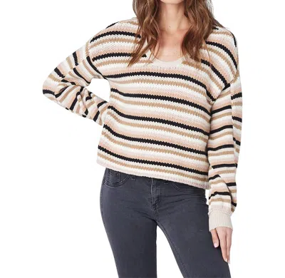 SALTWATER LUXE STRIPE SWEATER IN MULTI 