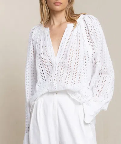 A.L.C NOMAD TOP IN WHITE 