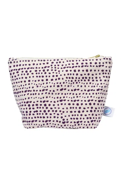 Dance Happy Designs Women's Incana Cosmetic Bag In Italian Plum In Multi