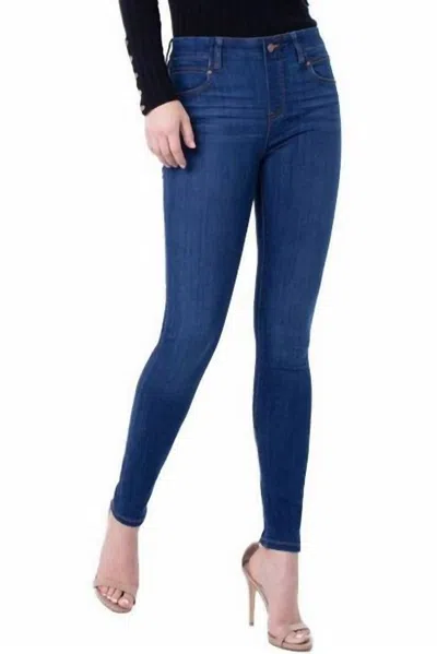 Articles Of Society Gia Glider Skinny Jean In Elysian Dark In Multi