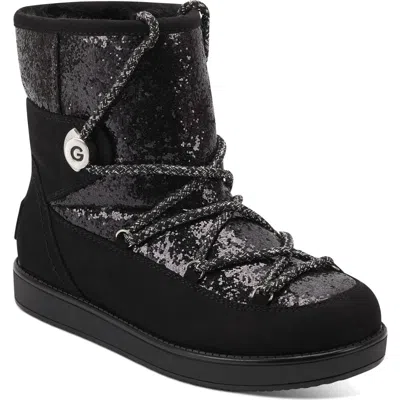 Gbg Los Angeles Aylan Womens Cold Weather Flat Booties In Multi