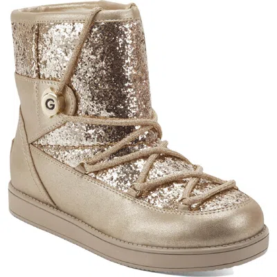 GBG LOS ANGELES AYLAN WOMENS GLITTER FASHION ANKLE BOOTS 