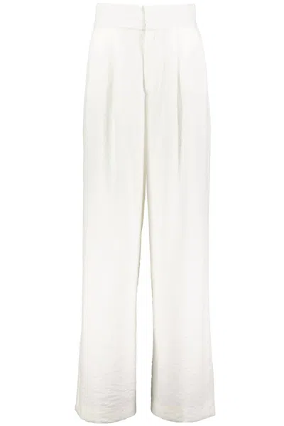 Bishop + Young Women's Sorrento Wide Leg Pant In Salt In White