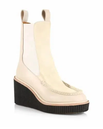 Rag & Bone Sloane Suede & Leather Chelsea Boots In Beige Paloma In Multi