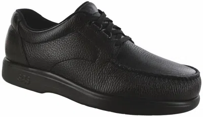 Sas Men's Bout Time Lace Up Loafer - Double Wide Width In Black In Black