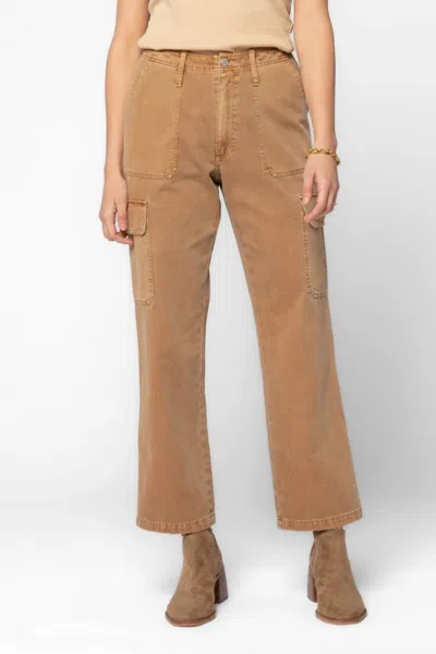 Velvet Heart Bradley Cargo Pant In Tree Bark In Multi