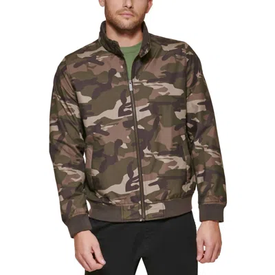 Club Room Men's Regular-fit Bomber Jacket, Created For Macy's In Green