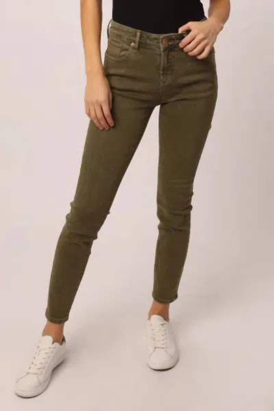 DEAR JOHN DENIM GISELE MID RISE SKINNY JEAN IN CYPRESS 
