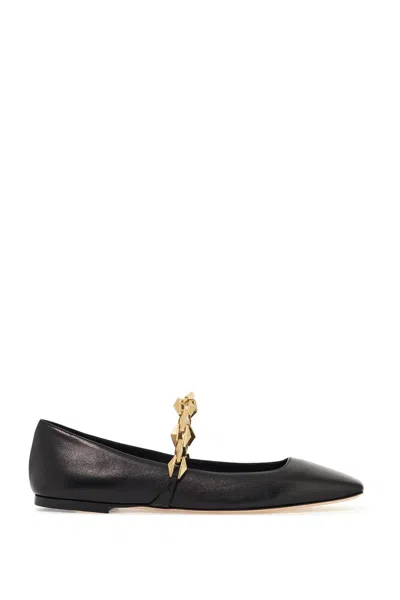 Jimmy Choo Flats In Black