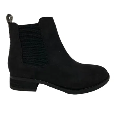 Very G Blake Bootie With Leopard In Black In Black