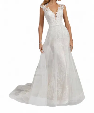 Morilee Lenore Wedding Dress In Ivory In Multi