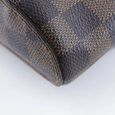 Pre-owned Louis Vuitton Geronimo Brown Canvas Clutch Bag ()