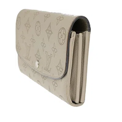 Pre-owned Louis Vuitton Iris Beige Leather Wallet  ()