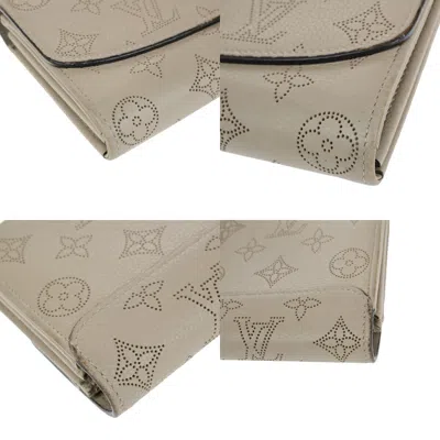 Pre-owned Louis Vuitton Iris Beige Leather Wallet  ()