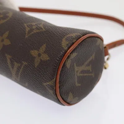 Pre-owned Louis Vuitton Papillon Brown Canvas Clutch Bag ()