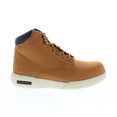 Wolverine Men's Kickstart Durashocks 6" C-max Comp Toe Work Boot - Medium Width In Wheat In Gold