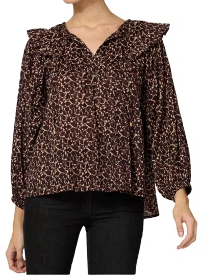 Cleobella Marcy Blouse In Medici Print In Multi