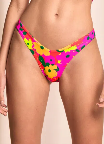 Maaji Splendour Bikini Bottom In Crayonflower In Multi