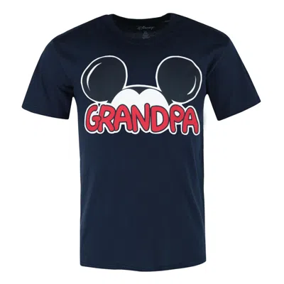 Jerry Leigh Men's Mickey Mouse Grandpa Family T-shirt In Multi