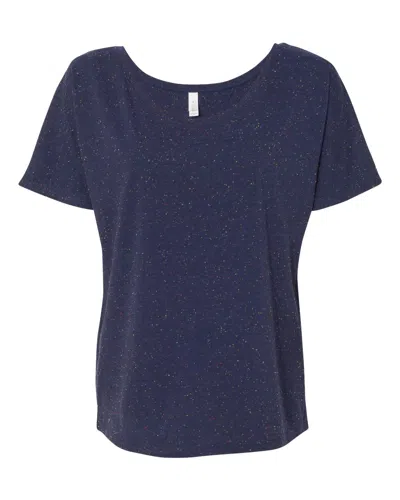 Bella+canvas Women's Slouchy Tee In Blue