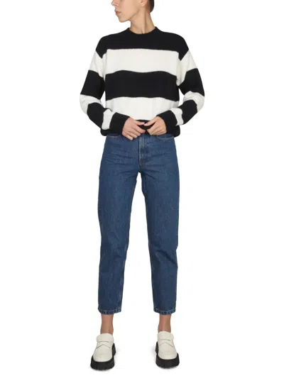 Apc Alice Horizontal-stripe Knitted Jumper