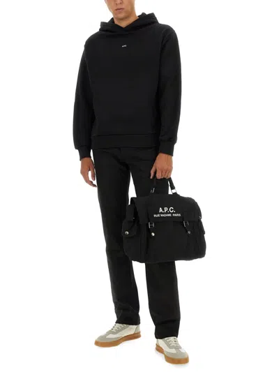 Apc A.p.c. Sweatshirt With Micro Logo