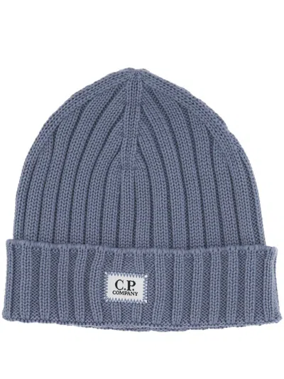 C.p. Company Beanie In Flint Stone