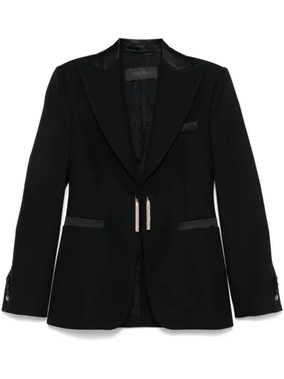 Shop Max Mara Jackets In Black