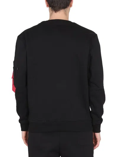 Shop Alpha Industries Crewneck Sweatshirt