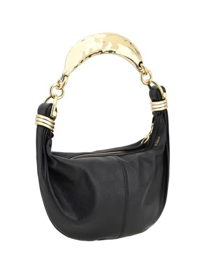 Shop Chloé Shoulder Bags In Black