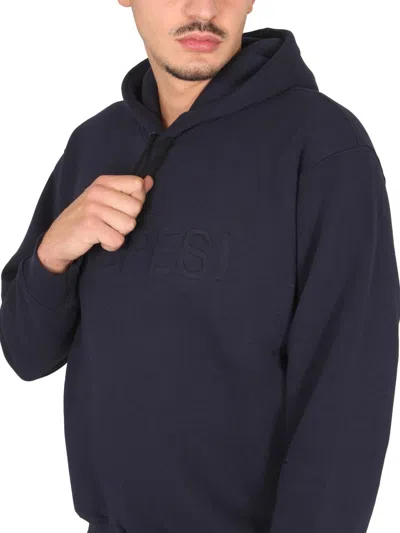 Shop Aspesi Sweatshirt With Logo And Hood