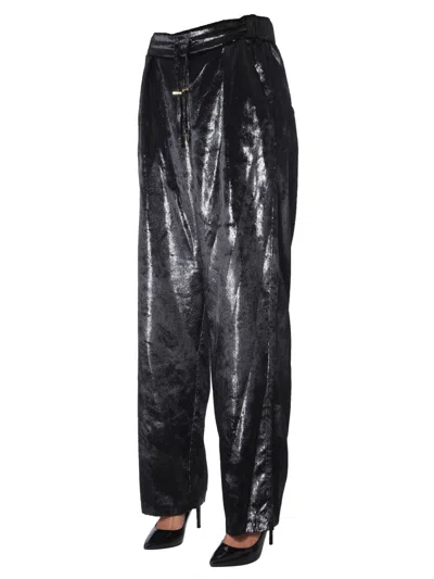 Balmain Shimmering Palazzo Trousers