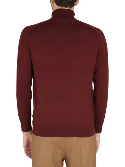 Hugo Boss Ribbed Turtleneck Sweater