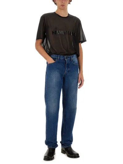 Helmut Lang Logo-print Sheer T-shirt
