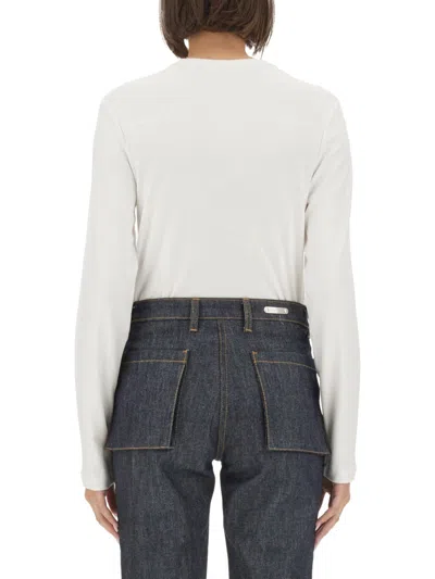 Helmut Lang Classic Round Neck Long-sleeved T-shirt