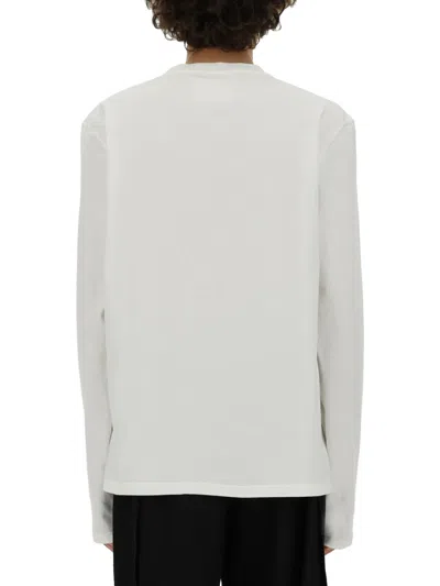 Jil Sander Logo-printed Long-sleeved T-shirt
