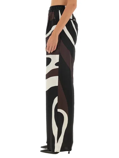 Kiton Elegant Silk Pants In Regular Fit