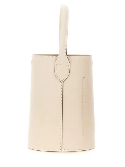 Longchamp Russian Leather Bucket Bag