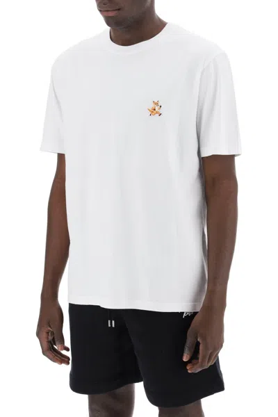 Maison Kitsuné T-shirt Regolare Con Patch Chillax Fox