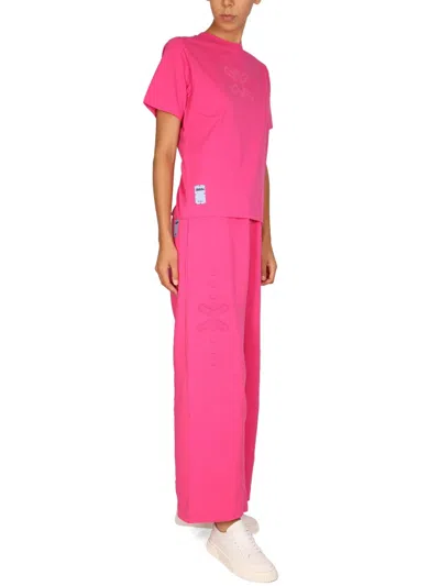 Mcq By Alexander Mcqueen Mcq Alexander Mcqueen Woman T-shirt Fuchsia Size Xxs Cotton