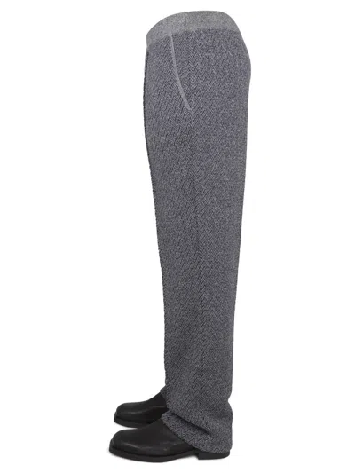 Missoni Textured Trousers In Gray