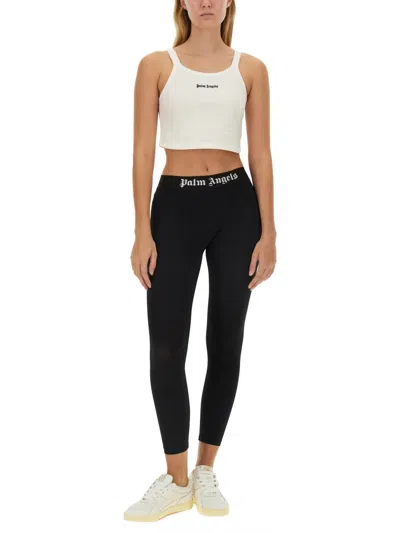 Palm Angels Logo-print Cotton Tank Top