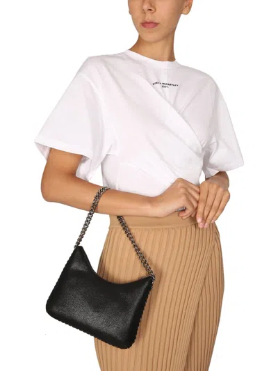 Stella Mccartney Twist Logo Printed Crewneck T-shirt