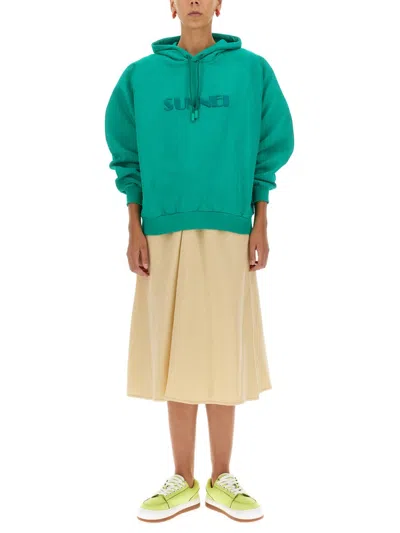 Sunnei Sweatshirt With Logo