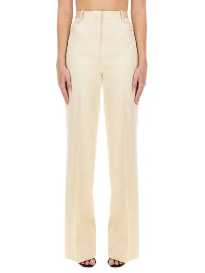Tom Ford Twill Pants In Neutral