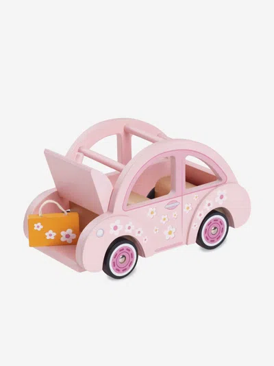 Le Toy Van Sophie's Dolls House Toy Car (22 X 11 X 12cm) One Size Pink In Pink