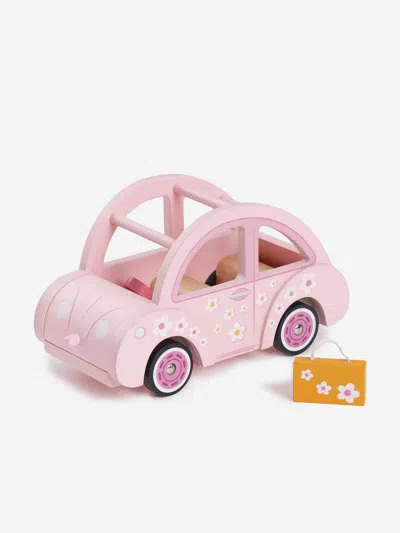 Le Toy Van Sophie's Dolls House Toy Car (22 X 11 X 12cm) One Size Pink In Pink